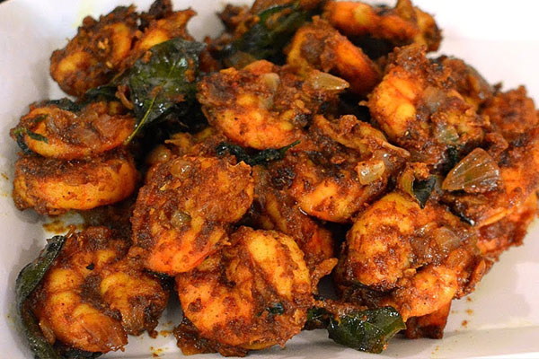 Prawn Pepper Fry